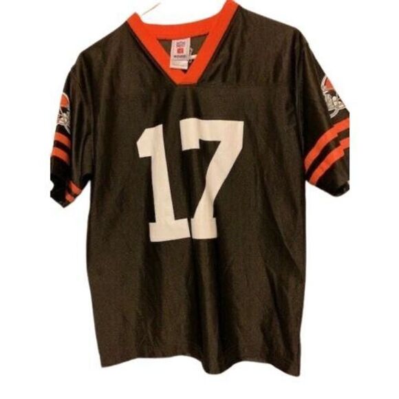 CLEVELAND BROWNS BRAYLON EDWARDS SIZE YOUTH LARGE 14-16 JERSEY - Picture 2 of 3